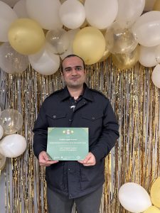 Amir Ardestani-Jaafari, 2023 Golden Apple Award recipient